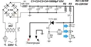Зварювальний апарат для контактного зварювання конденсаторного типу (контактної) Зварювальний апарат для контактного зварювання конденсаторного типу