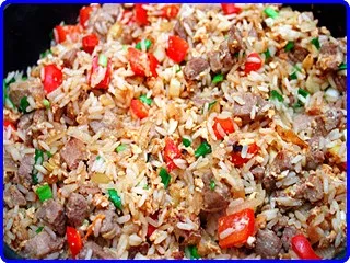 Свинина на сковороді з рисом з фото - рецепти з фото (сковороді) Свинина на сковороді з рисом з фото - рецепти з фото