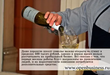 Свій бізнес курси сомельє (як відкрити курси сомельє) Свій бізнес курси сомельє