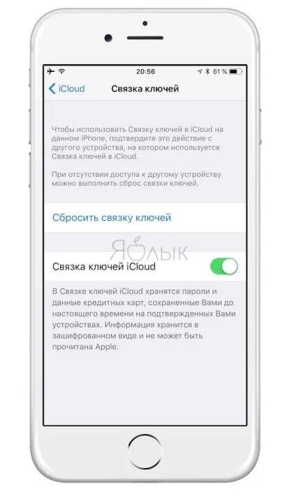 Зв'язка ключів icloud на iphone, ipad і mac що це і як користуватися, новини iphone, ipad і mac