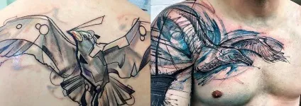 Тату чайка, значення і де краще всього виглядатиме (значення для дівчини) Тату чайка, значення і де краще всього виглядатиме