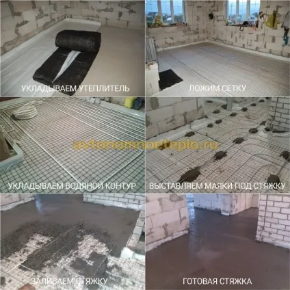 Теплі водяні підлоги під плитку своїми руками, всі етапи монтажу, від заснування до укладання покриття (підстави) Теплі водяні підлоги під плитку своїми руками, всі етапи монтажу, від заснування до укладання покриття