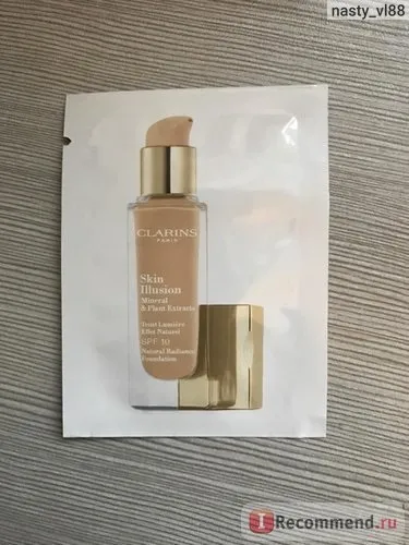 Тональний крем clarins skin illusion - «дуже навіть пристойний тональний (clarins) Тональний крем clarins skin illusion - «дуже навіть пристойний тональний