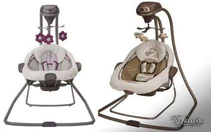 Топ-10 кращих електрокачелей для новонароджених (Connect Swing Bouncer) Топ-10 кращих електрокачелей для новонароджених