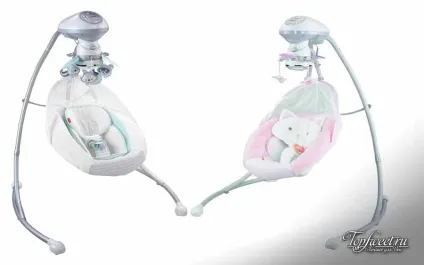 Топ-10 кращих електрокачелей для новонароджених (Connect Swing Bouncer) Топ-10 кращих електрокачелей для новонароджених