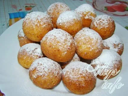 Сирні пончики рецепт з фото (яйця) Сирні пончики рецепт з фото