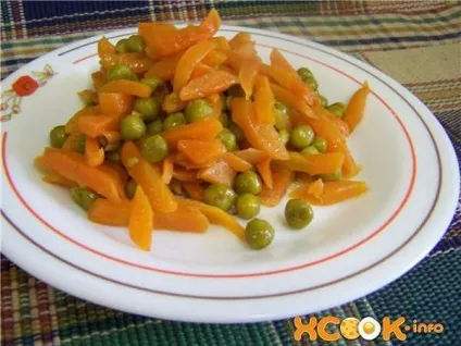 Тушкована морква горошком - покроковий рецепт з фото (горошком) Тушкована морква горошком - покроковий рецепт з фото