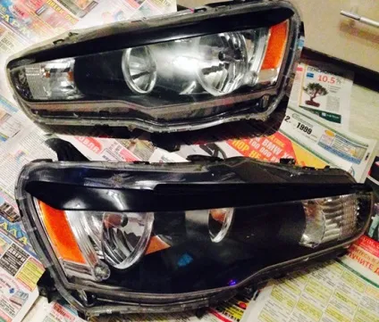 Тюнінг передньої оптики mitsubishi lancer (тюнінг передньої оптики своїми руками) Тюнінг передньої оптики mitsubishi lancer