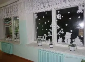 Прикраса класу до нового року