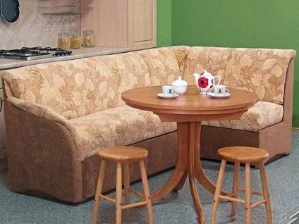 Кутовий диван для кухні фото куточка на кухню, диван круглий, розміри, відео (диван) Кутовий диван для кухні фото куточка на кухню, диван круглий, розміри, відео