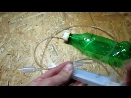 Вакуумний насос зі шприца (саморобний) на (вакуумний) Вакуумний насос зі шприца (саморобний) на