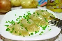 Рецепт вареників з картоплею (вареники з картоплею ніжні рецепт в мультиварці на пару покрокові фото.) Рецепт вареників з картоплею