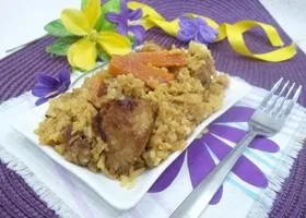 Рецепт плов в духовці