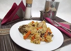 Рецепт плов в духовці