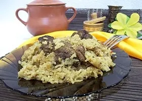 Рецепт плов в духовці