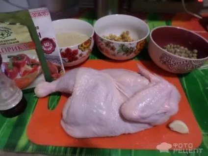 Рецепт курка з рисом і овочами - з гавайської сумішшю в духовці, рецепти смачних страв (рецепт :) Рецепт курка з рисом і овочами - з гавайської сумішшю в духовці, рецепти смачних страв