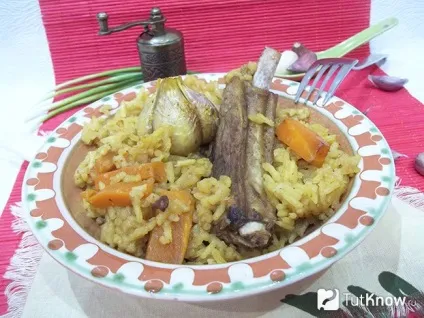 Рецепт плов в духовці
