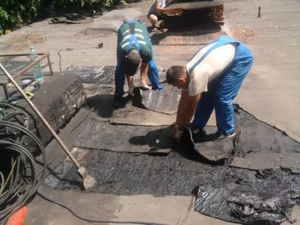 Ремонт плоскої покрівлі ремонт плоского даху рулонними матеріалами