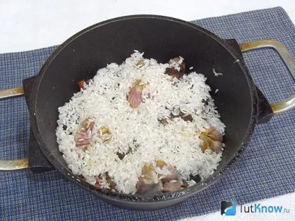Рецепт плов в духовці