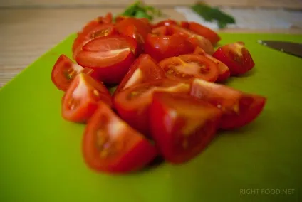 Вегетаріанська паста з помідорами чері, рецепт з фото (фото) Вегетаріанська паста з помідорами чері, рецепт з фото