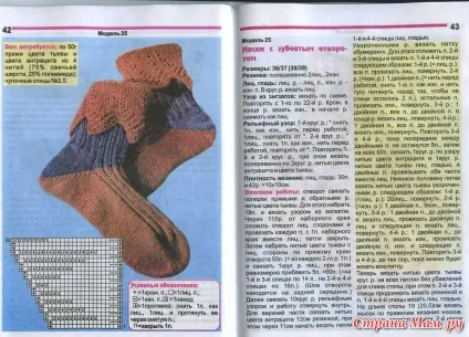 Варіанти п'ят для визнаних шкарпеток (шкарпеток) Варіанти п'ят для визнаних шкарпеток