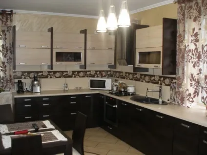 Венге і білений дуб - кухня (36 фото) як створити дизайн своїми руками, інструкція, фото і (вибілений) Венге і білений дуб - кухня (36 фото) як створити дизайн своїми руками, інструкція, фото і