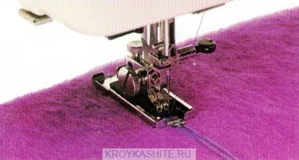 Викидання петель для гудзиків - крій та шиття (петель) Викидання петель для гудзиків - крій та шиття