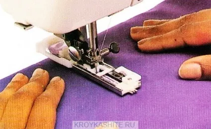 Викидання петель для гудзиків - крій та шиття (викидання) Викидання петель для гудзиків - крій та шиття