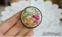 Вінтажна брошка своїми руками, маctерская (руками) Вінтажна брошка своїми руками, маctерская