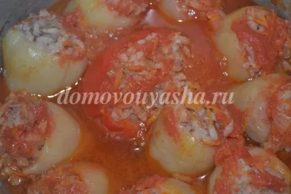 Смачний фарширований перець м'ясом з рисом, народні знання від кравченко Анатолія