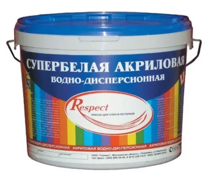Вододисперсійна фарба інструкція як змити, фарбувати, склад, гост, відео та фото (склад) Вододисперсійна фарба інструкція як змити, фарбувати, склад, гост, відео та фото