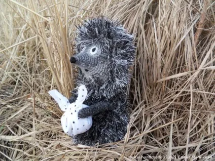 В'язана іграшка «їжачок в тумані», країна майстрів (додати рівномірно додати) В'язана іграшка «їжачок в тумані», країна майстрів