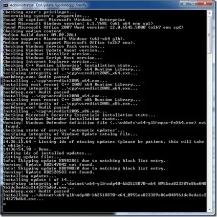 Wsus offline update - установка оновлень windows без інтернет підключення і wsus (offline) Wsus offline update - установка оновлень windows без інтернет підключення і wsus