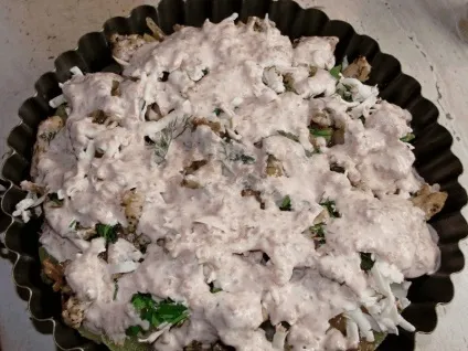 Запечена картопля з філе курки і сиром (картопля) Запечена картопля з філе курки і сиром