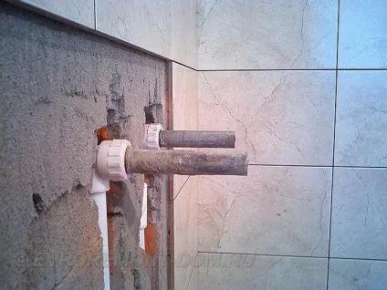 закріпити змішувач