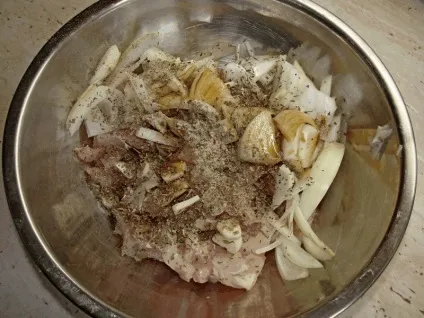 Запечена картопля з філе курки і сиром (картопля) Запечена картопля з філе курки і сиром