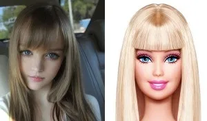 Жива лялька, щасливий десерт