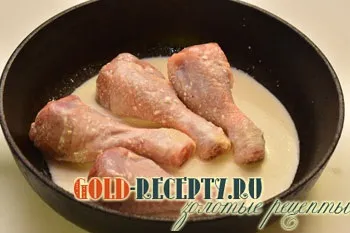 Смажені курячі гомілки (смачні курячі гомілки) Смажені курячі гомілки