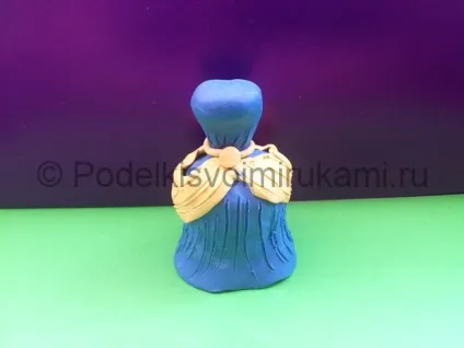 Попелюшка з пластиліну (пластиліну Покроковий майстер-клас) Попелюшка з пластиліну