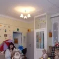 Малювання «хмаринка і дощик» (хмаринка) Малювання «хмаринка і дощик»