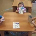 Малювання «хмаринка і дощик» (малювання) Малювання «хмаринка і дощик»