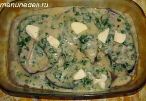 Риба запечена під соусом