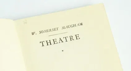 Роман «театр», Моем Сомерсет