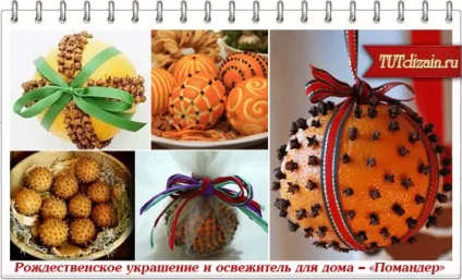 Різдвяна прикраса і освіжувач для будинку - «помандер» - дизайн - декор своїми руками (настрій) Різдвяна прикраса і освіжувач для будинку - «помандер» - дизайн - декор своїми руками