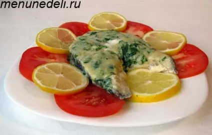 Риба запечена під соусом