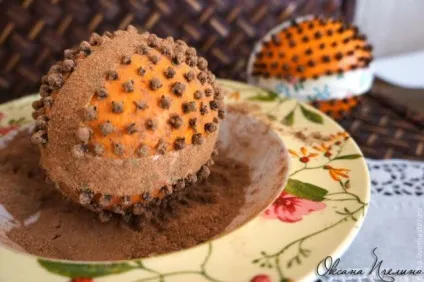 Різдвяний помандер - ярмарок майстрів - ручна робота, handmade (прикраса інтер'єру) Різдвяний помандер - ярмарок майстрів - ручна робота, handmade