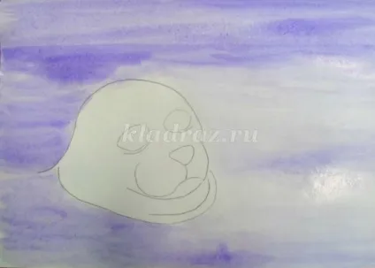 Малювання байкальська нерпа