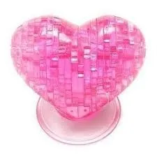 3D головоломка-серце crystal puzzle