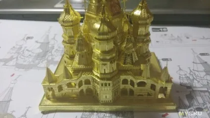 3D пазл собору василия блаженного (собору) 3D пазл собору василия блаженного
