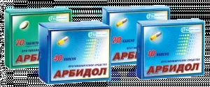 Арбідол і алкоголь сумісність, наслідки